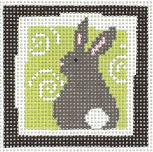 click here to view larger image of First Stitch Kit - Bunny (needlepoint kits)