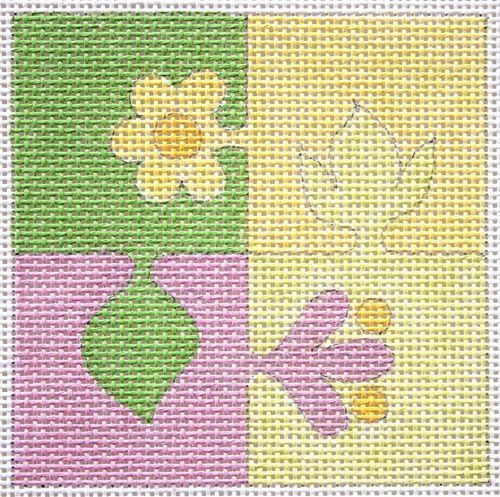 click here to view larger image of Garden Puzzle 1 (hand painted canvases)