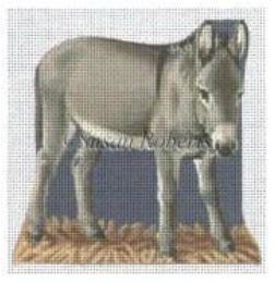 click here to view larger image of Donkey Standing Nativity Doll (hand painted canvases)