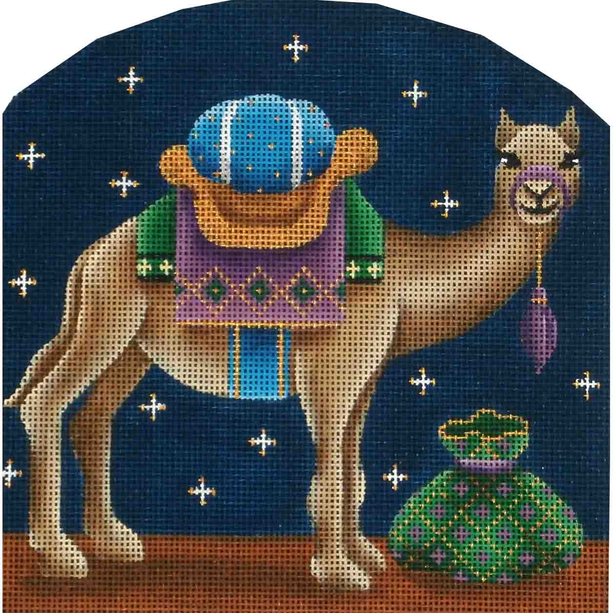 click here to view larger image of Dome Camel (hand painted canvases)