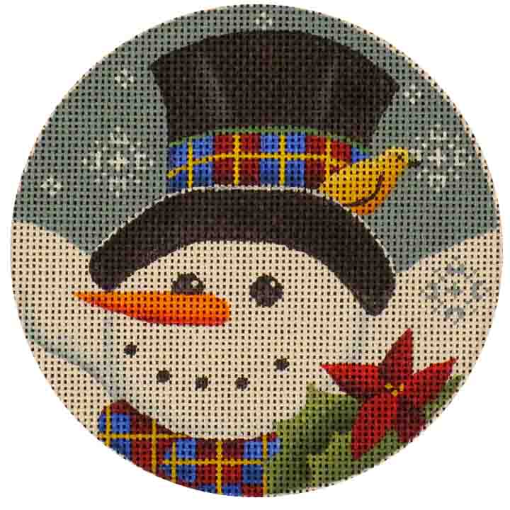click here to view larger image of Frosty (hand painted canvases)