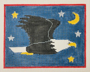 click here to view larger image of Eagle in Flight (hand painted canvases)