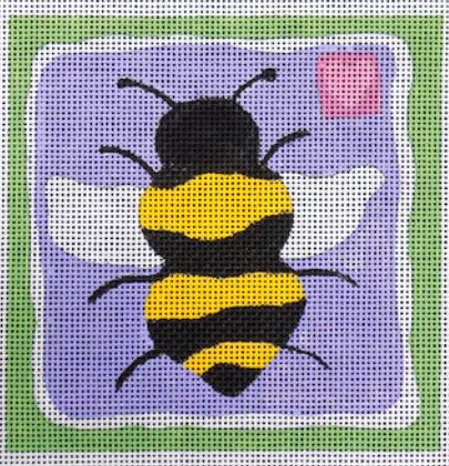 click here to view larger image of Bee (hand painted canvases)