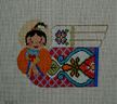 click here to view larger image of Talavera Angel - Luisa (hand painted canvases)