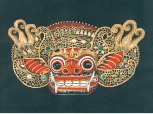 click here to view larger image of Barong Ket (hand painted canvases)
