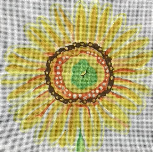 click here to view larger image of Regal Sunshine Sunflower (hand painted canvases)