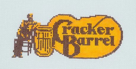 click here to view larger image of Cracker Barrel (hand painted canvases)