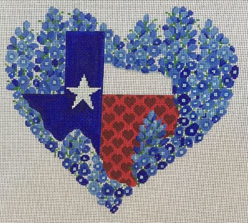 click here to view larger image of Deep in the Heart of Texas (hand painted canvases)