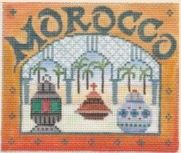 click here to view larger image of Postcard - Morocco (hand painted canvases)