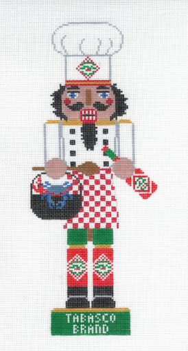 click here to view larger image of Tabasco Nutcracker  - 13M (hand painted canvases)