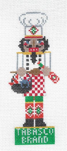 click here to view larger image of Tabasco Nutcracker Ornament (hand painted canvases)