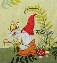 click here to view larger image of Butterfly Gnome  (hand painted canvases)
