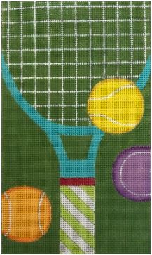 click here to view larger image of Tennis (hand painted canvases)