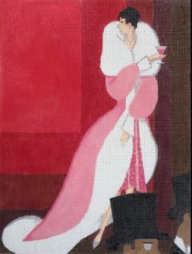 click here to view larger image of Sophisticated Lady (hand painted canvases)