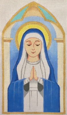click here to view larger image of St Mary (hand painted canvases)