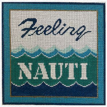 click here to view larger image of Feeling Nauti (hand painted canvases)