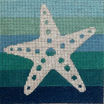 click here to view larger image of Starfish Ombre (hand painted canvases)