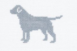 click here to view larger image of Labrador Retriever Silhouette (hand painted canvases)