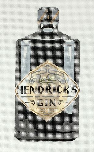 click here to view larger image of Hendrick's Gin Bottle (hand painted canvases)