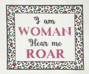 click here to view larger image of I Am Woman (hand painted canvases)