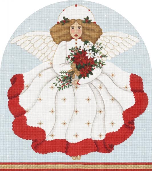 click here to view larger image of Bouquet Angel Dome (hand painted canvases)