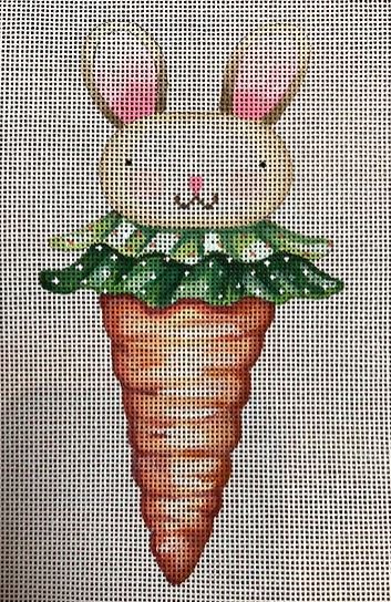 click here to view larger image of Carrot/Bunny (hand painted canvases)