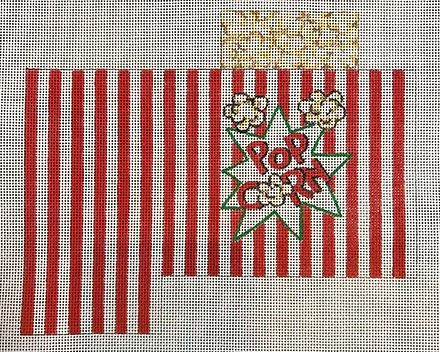 click here to view larger image of Popcorn (hand painted canvases)