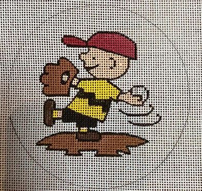 click here to view larger image of Charlie Brown/Play Ball (hand painted canvases)