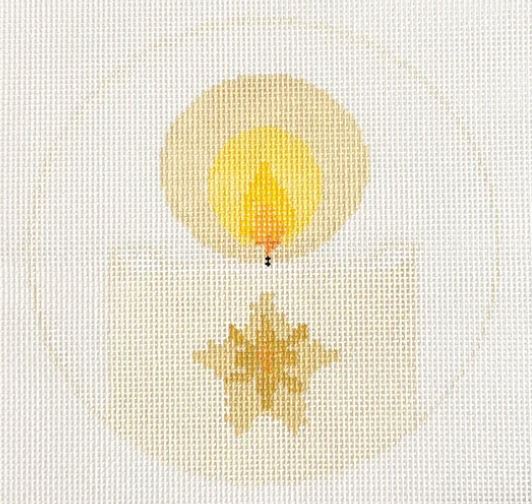 click here to view larger image of Advent Star  (hand painted canvases)