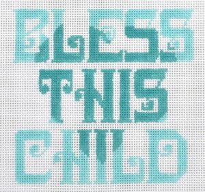 click here to view larger image of Bless this Child (hand painted canvases)