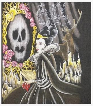 click here to view larger image of Evil Queen, The (hand painted canvases)