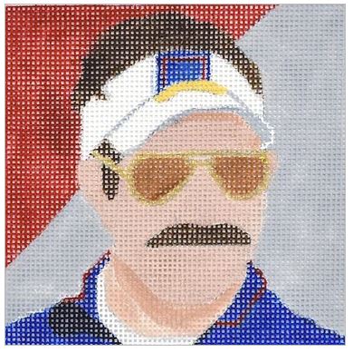 click here to view larger image of Ted Lasso - Coach Lasso (hand painted canvases)