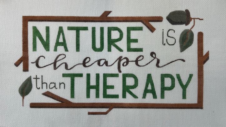 click here to view larger image of Nature and Therapy (hand painted canvases)