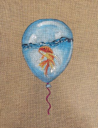 click here to view larger image of Golden Balloon (hand painted canvases)