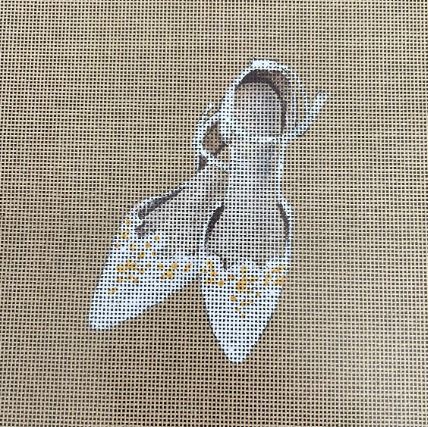 click here to view larger image of Wedding Shoes (hand painted canvases)