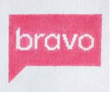 click here to view larger image of Bravo - Pink (hand painted canvases)