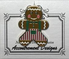 click here to view larger image of Needleminder - Gingerbread Boy Red (accessories)