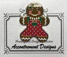 click here to view larger image of Needleminder - Gingerbread Girl Red (accessories)