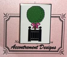 click here to view larger image of Needleminder - Pink Topiary (accessories)