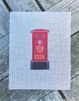 click here to view larger image of Elizabeth II Post Box (hand painted canvases)