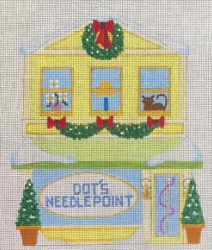 click here to view larger image of Dots Needlepoint (hand painted canvases)