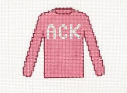 click here to view larger image of ACK Sweater (hand painted canvases)