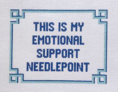 click here to view larger image of Emotional Needlepoint (hand painted canvases)