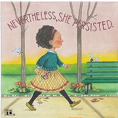 click here to view larger image of Nevertheless She Persisted (hand painted canvases)