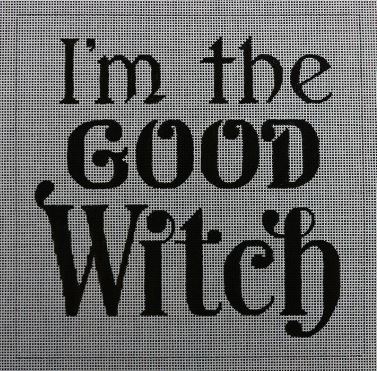 click here to view larger image of I'm the Good Witch (hand painted canvases)