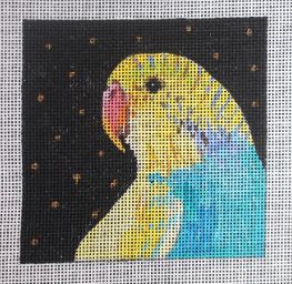click here to view larger image of Parakeet (hand painted canvases)
