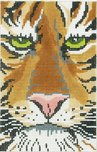 click here to view larger image of Tiger Face (hand painted canvases)