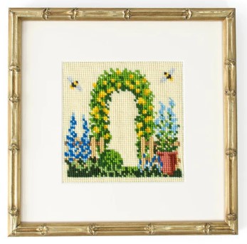 click here to view larger image of Rose Arch Mini Kit (needlepoint kits)