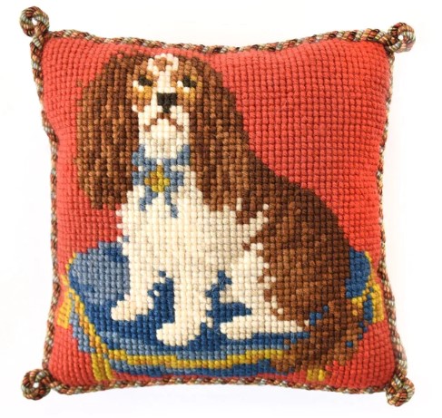 click here to view larger image of Spaniel Puppy Mini Kit (needlepoint kits)
