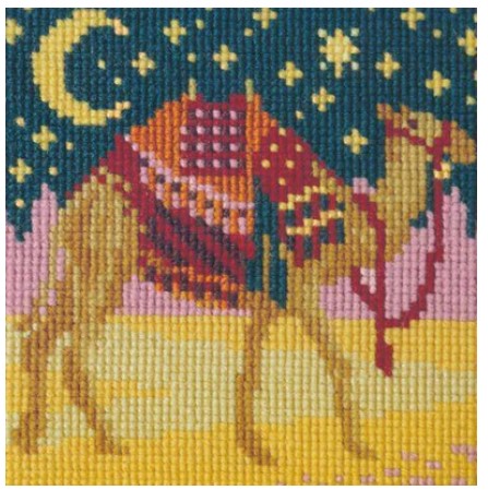 click here to view larger image of Camel Mini Kit (needlepoint kits)